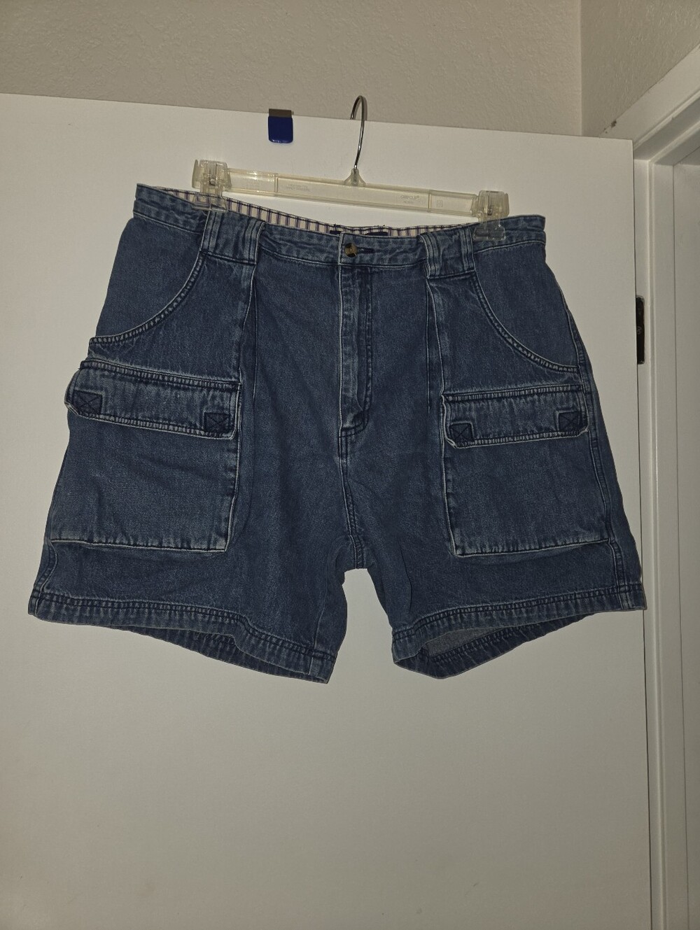 High Sierra Men's Indigo Cargo Denim Shorts